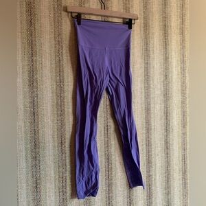 Lululemon Athlete Leggings Pants Purple Women Size 4 Bottoms Fashion